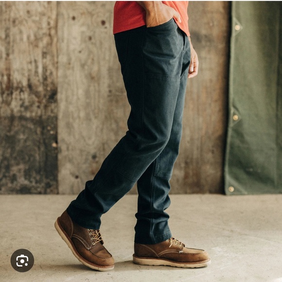 Taylor Stitch Chore Pants Coal Boss Duck 33 - Picture 2 of 5